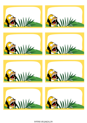 Etiqueta Simpson